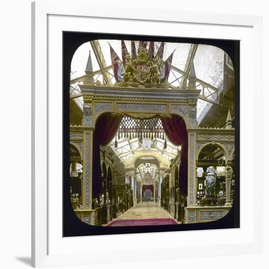 1891 World Fair, Paris, Entrance to the British Pavilion-Leon, Levy et Fils-Framed Photographic Print