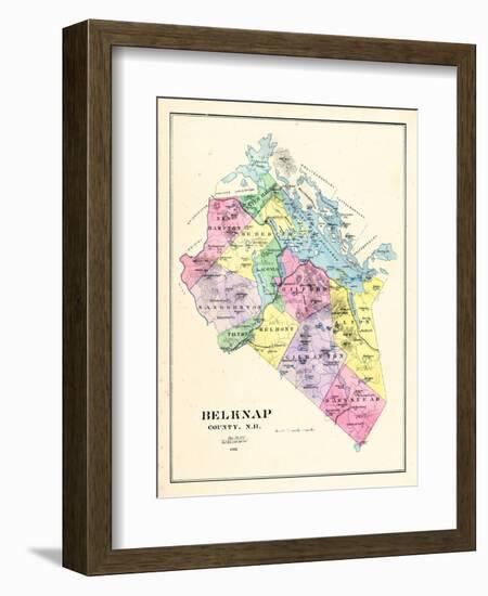 1892, Belknap County, New Hampshire, United States-null-Framed Giclee Print