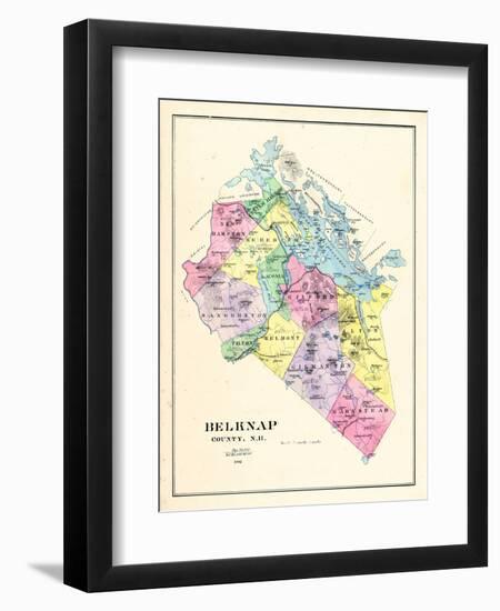 1892, Belknap County, New Hampshire, United States-null-Framed Giclee Print