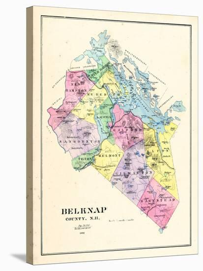 1892, Belknap County, New Hampshire, United States-null-Stretched Canvas