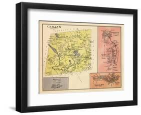1892, Canaan, New Hampshire, United States-null-Framed Premium Giclee Print