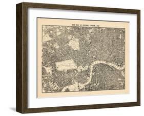 1892, Central London, United Kingdom-null-Framed Giclee Print