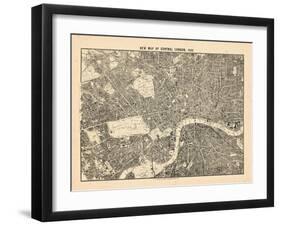 1892, Central London, United Kingdom-null-Framed Giclee Print