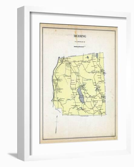 1892, Deering, New Hampshire, United States-null-Framed Giclee Print