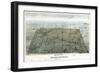 1892, DeKalb Bird's Eye View, Illinois, United States-null-Framed Giclee Print