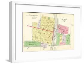 1892, Geneva City, Illinois, United States-null-Framed Giclee Print