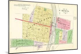 1892, Geneva City, Illinois, United States-null-Mounted Giclee Print