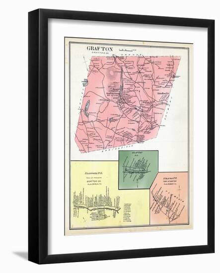 1892, Grafton, Franconia Town, Grafton Town, Grafton East, New Hampshire, United States-null-Framed Giclee Print