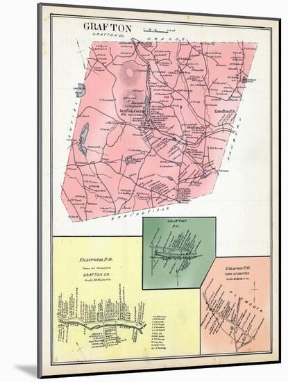 1892, Grafton, Franconia Town, Grafton Town, Grafton East, New Hampshire, United States-null-Mounted Giclee Print