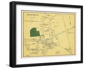 1892, Hanover Town, New Hampshire, United States-null-Framed Giclee Print