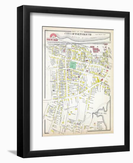 1892, Portsmouth 2, New Hampshire, United States-null-Framed Premium Giclee Print