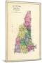1892, State Map New Hampshire, New Hampshire, United States-null-Mounted Giclee Print