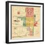 1892, Visalia, California, United States-null-Framed Giclee Print