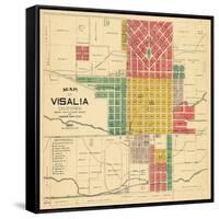 1892, Visalia, California, United States-null-Framed Stretched Canvas