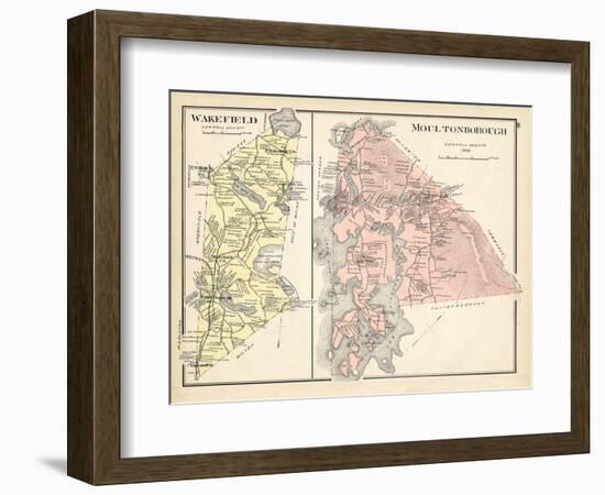 1892, Wakefield, Moultonborough, New Hampshire, United States-null-Framed Giclee Print