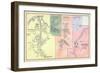 1892, Woodsville, Haverhill North, Haverhill Town, Pike Station, Pike Station Town, New Hampshire-null-Framed Giclee Print