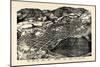 1893, Aspen Bird's Eye View, Colorado, United States-null-Mounted Giclee Print