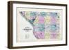 1893, Jo Daviess County Map, Illinois, United States-null-Framed Giclee Print