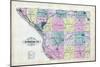 1893, Jo Daviess County Map, Illinois, United States-null-Mounted Giclee Print