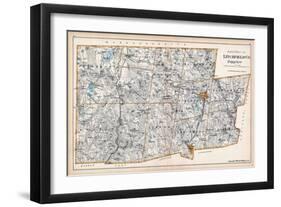 1893, Litchfield County - North Part, Connecticut, United States-null-Framed Giclee Print