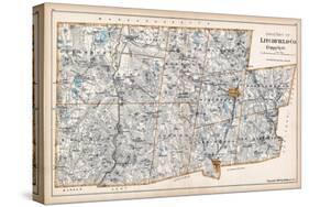 1893, Litchfield County - North Part, Connecticut, United States-null-Stretched Canvas
