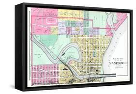 1893, Manitowoc City - North, Wisconsin, United States-null-Framed Stretched Canvas