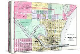 1893, Manitowoc City - North, Wisconsin, United States-null-Stretched Canvas