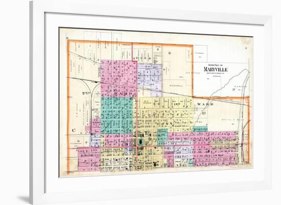 1893, Maryville - North, Missouri, United States-null-Framed Giclee Print