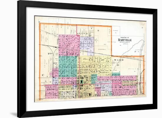 1893, Maryville - North, Missouri, United States-null-Framed Giclee Print