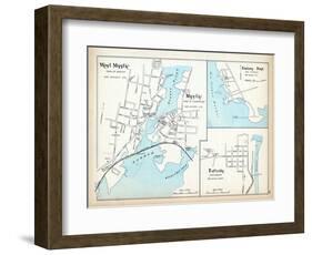 1893, Mystic, West Mystic, Eastern Point, Taftville, Connecticut, United States-null-Framed Giclee Print