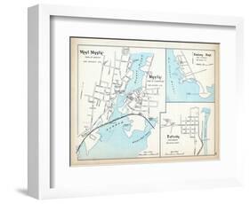 1893, Mystic, West Mystic, Eastern Point, Taftville, Connecticut, United States-null-Framed Giclee Print