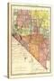 1893, Nevada State Map, Nevada, United States-null-Stretched Canvas