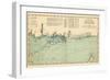 1893, United States Coast Survey - Niantic Bay to Rocky Point - Long Island Sound, Connecticut, Uni-null-Framed Giclee Print