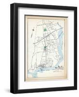 1893, West Haven Borough, New Haven Bay, Connecticut, United States-null-Framed Giclee Print