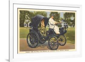 1894 Daimler, Greenfield Village, Dearborn, Michigan-null-Framed Art Print