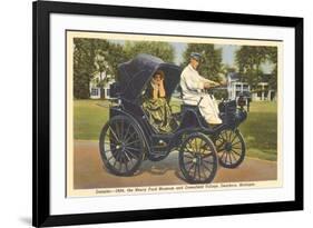 1894 Daimler, Greenfield Village, Dearborn, Michigan-null-Framed Art Print