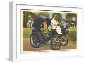 1894 Daimler, Greenfield Village, Dearborn, Michigan-null-Framed Art Print