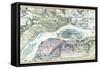 1894, Davenport 2, Rock Island and Moline - Topographical Map, Iowa, United States-null-Framed Stretched Canvas