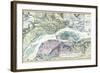 1894, Davenport 2, Rock Island and Moline - Topographical Map, Iowa, United States-null-Framed Giclee Print