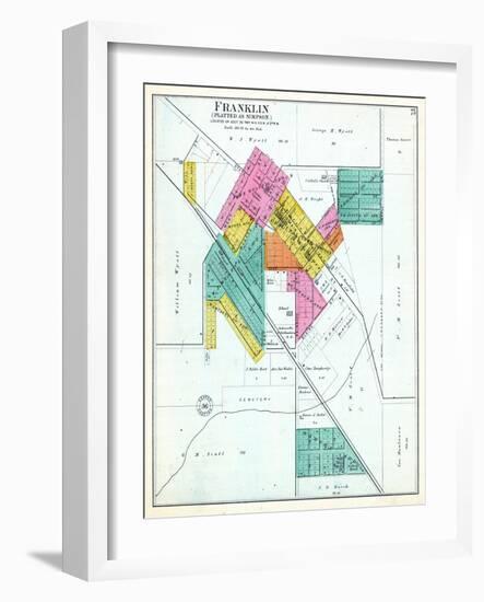 1894, Franklin, Illinois, United States-null-Framed Giclee Print