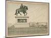 1894 Statue Is Erected in Memory of Henry Iv-Jacques de Breville-Mounted Art Print