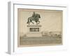 1894 Statue Is Erected in Memory of Henry Iv-Jacques de Breville-Framed Art Print