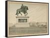 1894 Statue Is Erected in Memory of Henry Iv-Jacques de Breville-Framed Stretched Canvas