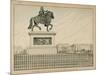 1894 Statue Is Erected in Memory of Henry Iv-Jacques de Breville-Mounted Art Print