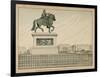 1894 Statue Is Erected in Memory of Henry Iv-Jacques de Breville-Framed Art Print