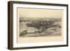 1894, Winthrop Bird's Eye View, Massachusetts, United States-null-Framed Giclee Print