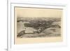 1894, Winthrop Bird's Eye View, Massachusetts, United States-null-Framed Giclee Print