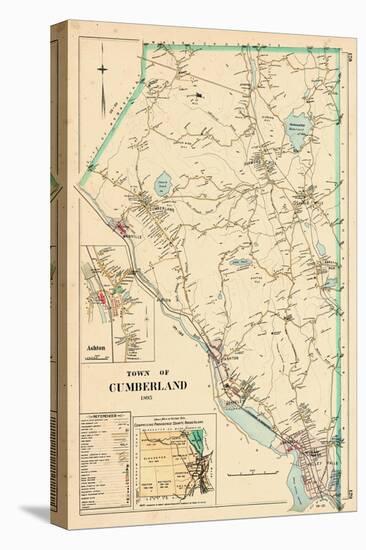 1895, Cumberland Town, Rhode Island, United States-null-Stretched Canvas