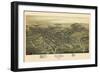 1895, Dubois Bird's Eye View, Pennsylvania, United States-null-Framed Giclee Print