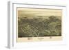 1895, Dubois Bird's Eye View, Pennsylvania, United States-null-Framed Giclee Print